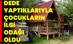 Dede Yaptıklarıyla Çocukların İlgi Odağı Oldu