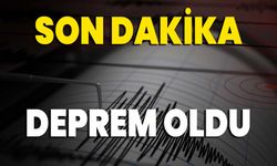 Son Dakika: Deprem Oldu