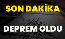 Son Dakika: Deprem Oldu!