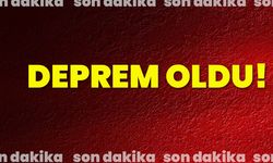 Deprem oldu!