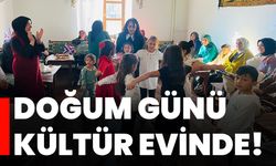 Doğum günü Kültür Evinde!