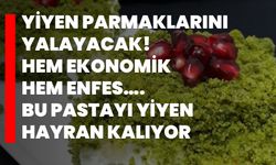 Yiyen parmaklarını yalayacak! Hem ekonomik hem enfes…. Bu pastayı yiyen hayran kalıyor