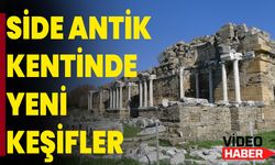 Side Antik Kentinde Yeni Keşifler