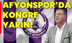 Afyonspor’da kongre yarın!