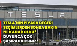 Tesla'nın piyasa değeri seçimlerden sonra bakın ne kadar oldu? Duyunca çok şaşıracaksınız!