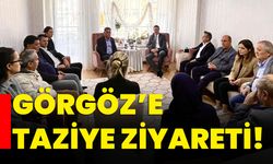 Görgöz’e taziye ziyareti!