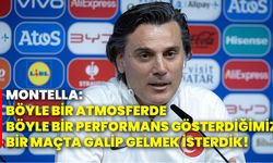 Montella: Böyle bir atmosferde, böyle bir performans gösterdiğimiz bir maçta galip gelmek isterdik