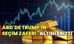 ABD'de Trump'ın seçim zaferi "Altını eritti"