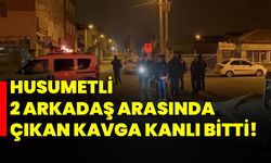 Husumetli 2 arkadaş arasında çıkan kavga kanlı bitti!