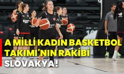 A Milli Kadın Basketbol Takımı'nın rakibi Slovakya!