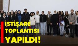 İstişare toplantısı yapıldı!