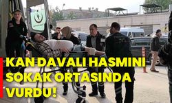 Kan davalı hasmını sokak ortasında vurdu!