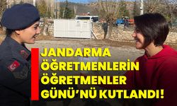 Jandarma öğretmenlerin Öğretmenler Günü’nü kutlandı!