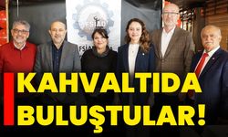 Kahvaltıda buluştular!