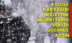 4 Gözle kar yağışı bekleyene müjde! Tarih verildi gözünüz aydın