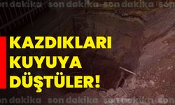 Kazdıkları kuyuya düştüler!