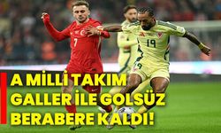 A Milli Takım, Galler ile golsüz berabere kaldı!