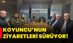 Koyuncu’nun ziyaretleri sürüyor!