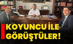 Koyuncu ile görüştüler!