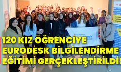 120 kız öğrenciye EURODESK bilgilendirme eğitimi gerçekleştirildi!