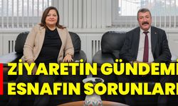 Ziyaretin Gündemi Esnafın Sorunları