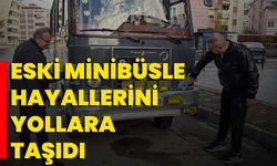 Eski Minibüsle Hayallerini Yollara Taşıdı