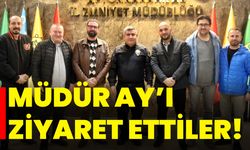 Müdür Ay’ı ziyaret ettiler!