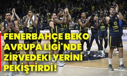 Fenerbahçe Beko, Avrupa Ligi'nde zirvedeki yerini pekiştirdi!