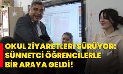 Okul ziyaretleri sürüyor: Sünnetci öğrencilerle bir araya geldi!