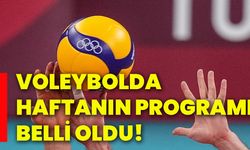 Voleybolda haftanın programı belli oldu!