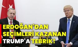 Erdoğan'dan seçimleri kazanan Trump'a tebrik!