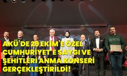 AKÜ’de 29 Ekim’e özel “Cumhuriyet’e Saygı ve Şehitleri Anma Konseri” gerçekleştirildi!