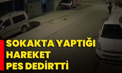 Sokakta Yaptığı Hareket Pes Dedirtti