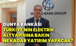 Dünya Bankası Türkiye'nin elektrik altyapısına bakın ne kadar yatırım yapacak?