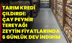 Tarım Kredi Çıldırdı: Çay, Peynir, Tereyağı, Bal, Zeytin fiyatlarında 6 günlük dev indirim