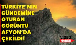 Türkiye’nin Gündemine Oturan Görüntü  Afyon’da Çekildi!