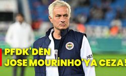 PFDK'den Jose Mourinho'ya ceza!