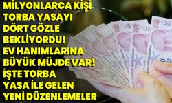 Milyonlarca Kişi Torba Yasayı Dört Gözle Bekliyordu! Ev Hanımlarına Büyük Müjde Var İşte Yeni Düzenlemeler