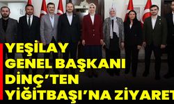 Yeşilay Genel Başkanı Dinç’ten Yiğitbaşı’na Ziyaret