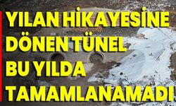 Yılan Hikayesine Dönen Tünel Bu Yılda Tamamlanamadı!