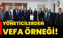 Yöneticilerden vefa örneği!