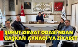 Şuhut Ziraat Odası’ndan Başkan Aynacı’ya ziyaret!