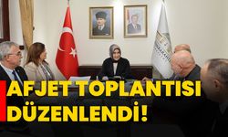 AFJET toplantısı düzenlendi!