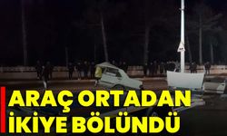 Araç Ortadan İkiye Bölündü