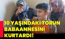 10 Yaşındaki torun babaannesini kurtardı!