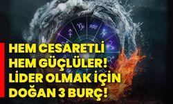 Hem cesaretli hem güçlüler! Lider olmak için doğan 3 burç!