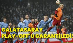 Galatasaray, play-off'u garantiledi!