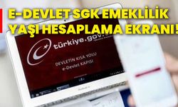 E-Devlet SGK emeklilik yaşı hesaplama ekranı!