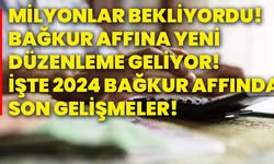 Milyonlar bekliyordu! Bağkur affına yeni düzenleme geliyor! İşte 2024 bağkur affında son gelişmeler!