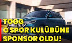 TOGG o spor kulübüne sponsor oldu!